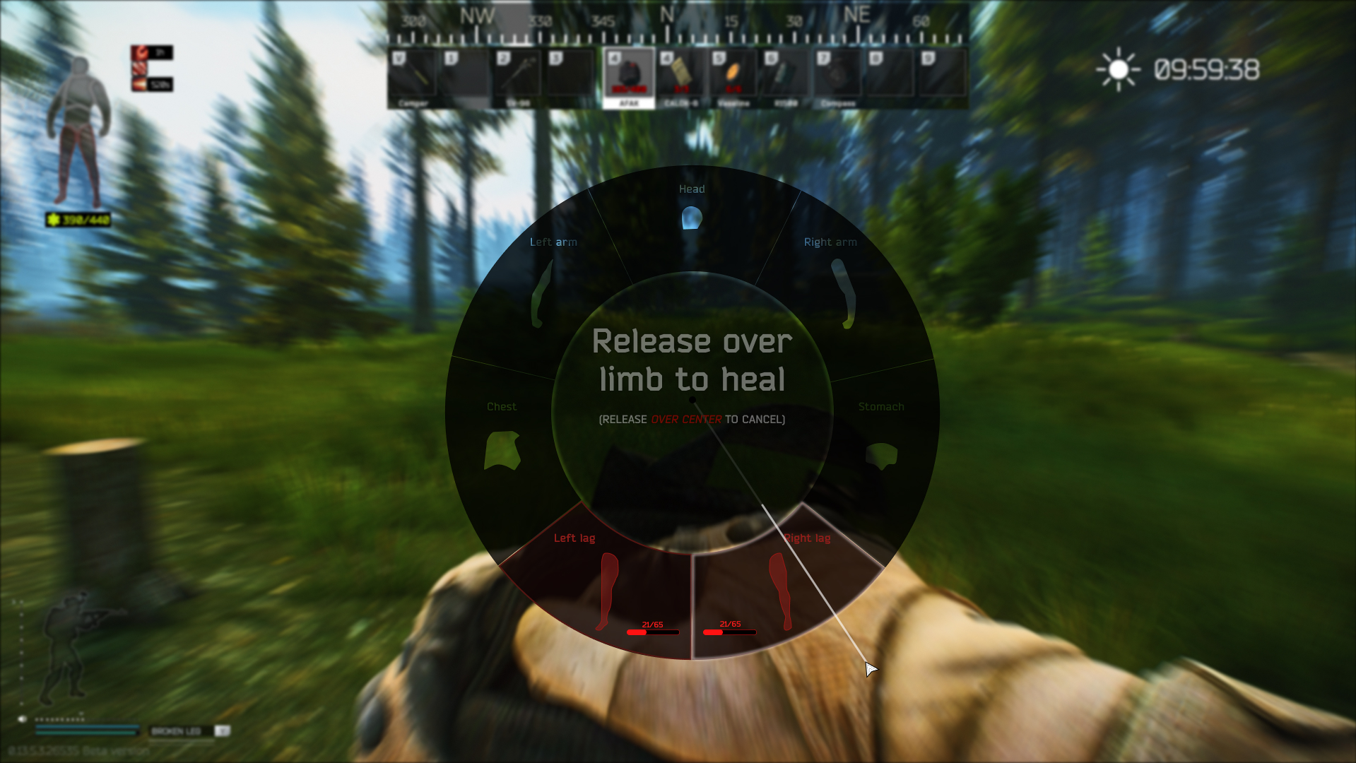 Raid UI Enhancements - Selection Wheel